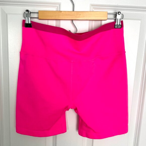 Joy Lab Short Size Large Bright Neon Pink Stretch Target - Picture 4 of 4